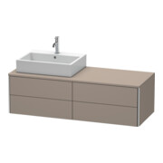 Duravit Waschtischunterschrank XSquare 140x54,8x40cm, 4 La, wd, B li, bas. m