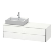 Duravit Waschtischunterschrank XSquare 140x54,8x40cm, 4 La, wd, B li, we s-matt
