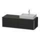 Duravit Waschtischunterschrank XSquare 140x54,8x40cm, 4 La, wd, B r, graph matt-1