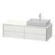 Duravit Waschtischunterschrank XSquare 140x54,8x40cm, 4 La, wd, B r, No w m-1