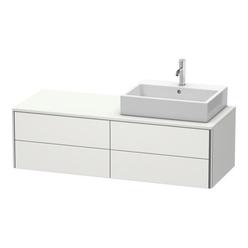 Duravit Waschtischunterschrank XSquare 140x54,8x40cm, 4 La, wd, B r, No w m