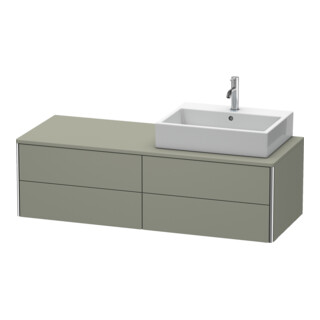 Duravit Waschtischunterschrank XSquare 140x54,8x40cm, 4 La, wd, B r, st-g m