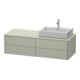 Duravit Waschtischunterschrank XSquare 140x54,8x40cm, 4 La, wd, B r, Tau s-matt-1
