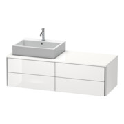 Duravit Waschtischunterschrank XSquare 140x54,8x40cm, 4 La, wd, B re, Tau matt-5