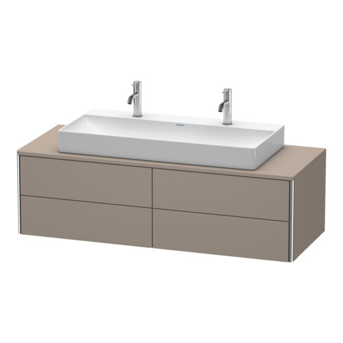 Duravit Waschtischunterschrank XSquare 140x54,8x40cm, 4 Schubk., wandhängend, bas. m