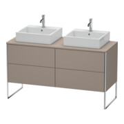 Duravit Waschtischunterschrank XSquare 140x54,8x77,8cm, 4 Ausz., steh., bas. m