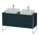 Duravit Waschtischunterschrank XSquare 140x54,8x77,8cm, 4 AZ, st, blau s-matt-1