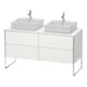 Duravit Waschtischunterschrank XSquare 140x54,8x77,8cm, 4 AZ, st, No we s-matt-1