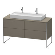 Duravit Waschtischunterschrank XSquare 140x54,8x77,8cm, 4 La, st, f Gr s-matt
