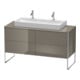 Duravit Waschtischunterschrank XSquare 140x54,8x77,8cm, 4 La, st, flan. Gr hgl-1