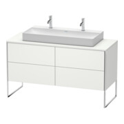 Duravit Waschtischunterschrank XSquare 140x54,8x77,8cm, 4 La, st, No we s-matt