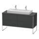 Duravit Waschtischunterschrank XSquare 140x54,8x77,8cm, 4 La, steh., graph m-1