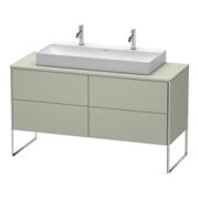 Duravit Waschtischunterschrank XSquare 140x54,8x77,8cm, 4 La, steh., Tau s-matt