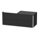 Duravit Waschtischunterschrank XSquare 140x77,8x53,8cm, 4 AZ, st, B l, gra matt-1
