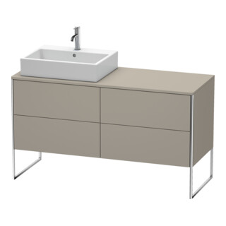 Duravit Waschtischunterschrank XSquare 140x77,8x53,8cm, 4 AZ, st, B li, bas. m