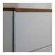 Duravit Waschtischunterschrank XSquare 140x77,8x53,8cm, 4 AZ, st, B li, graph m