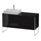Duravit Waschtischunterschrank XSquare 140x77,8x53,8cm, 4 AZ, st, B li, sw hgl-1