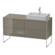 Duravit Waschtischunterschrank XSquare 140x77,8x53,8cm, 4 AZ, st, B r, f Gr hgl-1