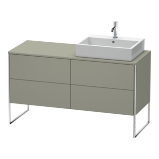 Duravit Waschtischunterschrank XSquare 140x77,8x53,8cm, 4 AZ, st, B r, st-g m