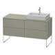 Duravit Waschtischunterschrank XSquare 140x77,8x53,8cm, 4 AZ, st, B r, st-g m-1