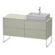 Duravit Waschtischunterschrank XSquare 140x77,8x53,8cm, 4 AZ, st, B r, T s-matt-1