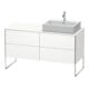 Duravit Waschtischunterschrank XSquare 140x77,8x53,8cm, 4 AZ, st, B r, w s-matt-1