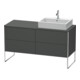 Duravit Waschtischunterschrank XSquare 140x77,8x53,8cm, 4 AZ, st, B re, graph m-1