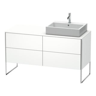 Duravit Waschtischunterschrank XSquare 140x77,8x53,8cm, 4 AZ, st, B re, we m