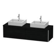 Duravit Waschtischunterschrank XSquare 160x54,8x40cm, 4 La, B bs, wandhängend, Ei sw