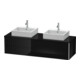 Duravit Waschtischunterschrank XSquare 160x54,8x40cm, 4 La, B bs, wandhängend, sw hgl-1