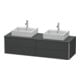 Duravit Waschtischunterschrank XSquare 160x54,8x40cm, 4 La, B bs, wd, graph m-1