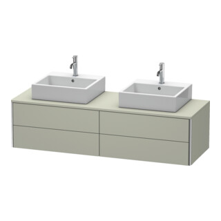 Duravit Waschtischunterschrank XSquare 160x54,8x40cm, 4 La, B bs, wd, T s-matt