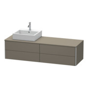 Duravit Waschtischunterschrank XSquare 160x54,8x40cm, 4 La, wd, B l, f G s-matt