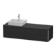 Duravit Waschtischunterschrank XSquare 160x54,8x40cm, 4 La, wd, B l, graph matt-1