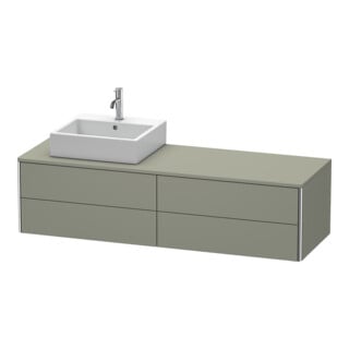 Duravit Waschtischunterschrank XSquare 160x54,8x40cm, 4 La, wd, B l, st-g m