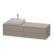 Duravit Waschtischunterschrank XSquare 160x54,8x40cm, 4 La, wd, B li, bas. m