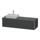 Duravit Waschtischunterschrank XSquare 160x54,8x40cm, 4 La, wd, B li, graph m-1