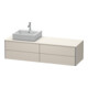 Duravit Waschtischunterschrank XSquare 160x54,8x40cm, 4 La, wd, B li, Tau matt-1