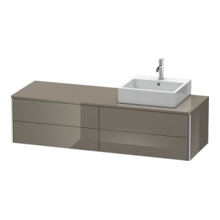 Duravit Waschtischunterschrank XSquare 160x54,8x40cm, 4 La, wd, B r, f Gr hgl