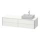 Duravit Waschtischunterschrank XSquare 160x54,8x40cm, 4 La, wd, B r, No w m-1