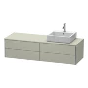 Duravit Waschtischunterschrank XSquare 160x54,8x40cm, 4 La, wd, B r, Tau s-matt