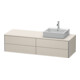 Duravit Waschtischunterschrank XSquare 160x54,8x40cm, 4 La, wd, B re, Tau matt-1