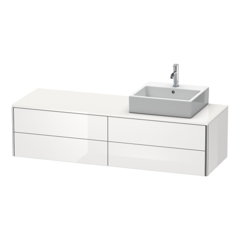 Duravit Waschtischunterschrank XSquare 160x54,8x40cm, 4 La, wd, B re, we hgl
