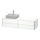 Duravit Waschtischunterschrank XSquare 160x54,8x40cm, 4 La, wd, Beck. li, we m-1