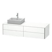 Duravit Waschtischunterschrank XSquare 160x54,8x40cm, 4 La, wd, Beck. li, we m