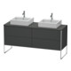 Duravit Waschtischunterschrank XSquare 160x54,8x77,8cm, 4 Ausz., steh., graph m-1
