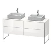Duravit Waschtischunterschrank XSquare 160x54,8x77,8cm, 4 Ausz., steh., we hgl-2