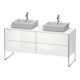 Duravit Waschtischunterschrank XSquare 160x54,8x77,8cm, 4 Ausz., steh., we hgl-1