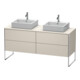 Duravit Waschtischunterschrank XSquare 160x54,8x77,8cm, 4 Ausz., stehend, Taupe-1