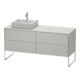 Duravit Waschtischunterschrank XSquare 160x54,8x77,8cm, 4 AZ, st, B l, bg m-1